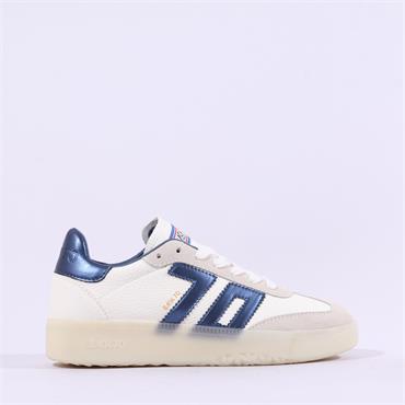 Back 70 Boston Platform T Toe Trainer - White Ice Blue